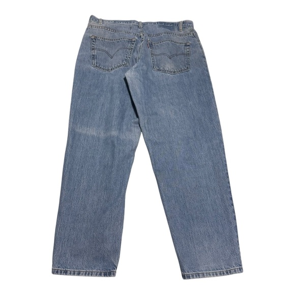Vintage 2000 Levi’s 560 Loose Fit Tapered Leg Lightwash Jeans Men’s 38x30 - Picture 2 of 7